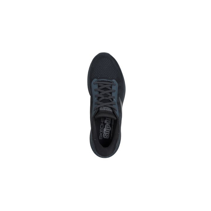 Basket homme Skechers 216375 BBK noire semelle mémoire de forme