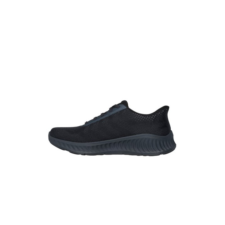 Basket homme Skechers 216375 BBK noire semelle mémoire de forme