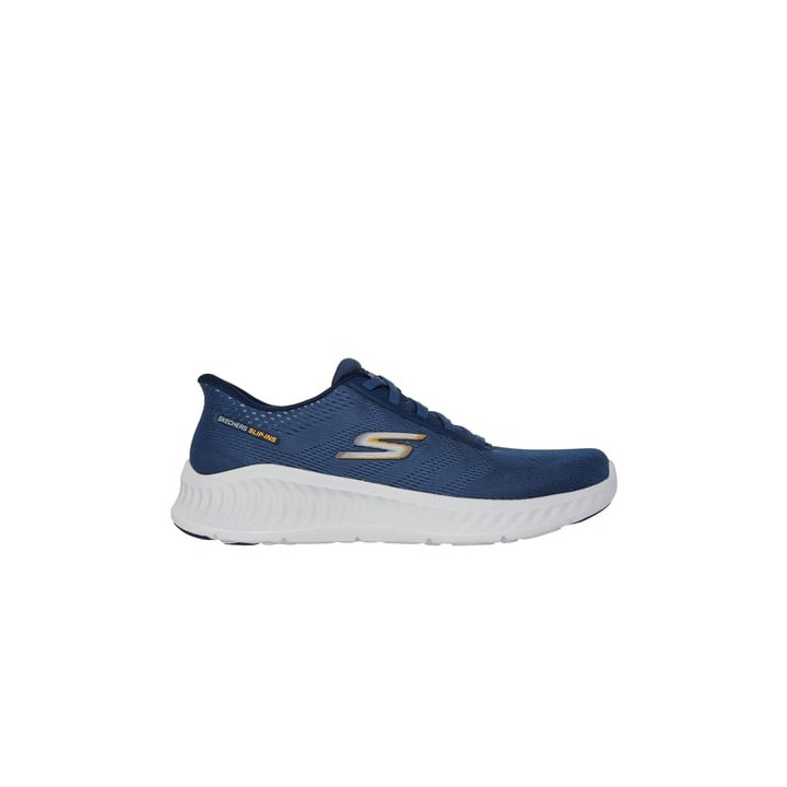 Basket Skechers 216375 NVY bleu sport avec semelle mémoire de forme