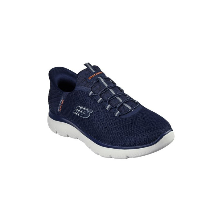 Basket Skechers homme 232457 NVY bleu slip-ins