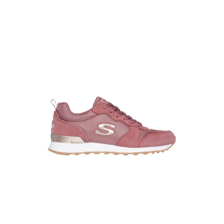 Basket Skechers 111 ros rose mémoire de forme femme