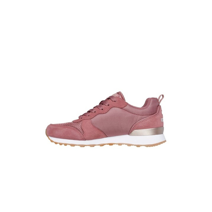 Basket Skechers 111 ros rose mémoire de forme femme
