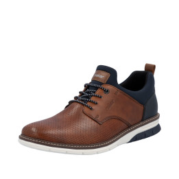 Derbie, basket, homme rieker marron cuir