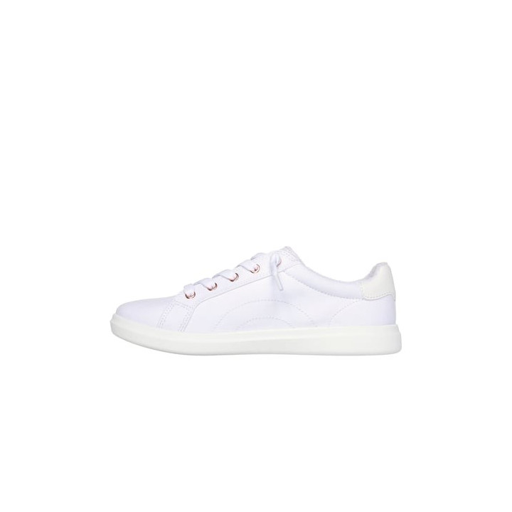 Basket Skechers 114453 WHT femme blanche mémoire de forme