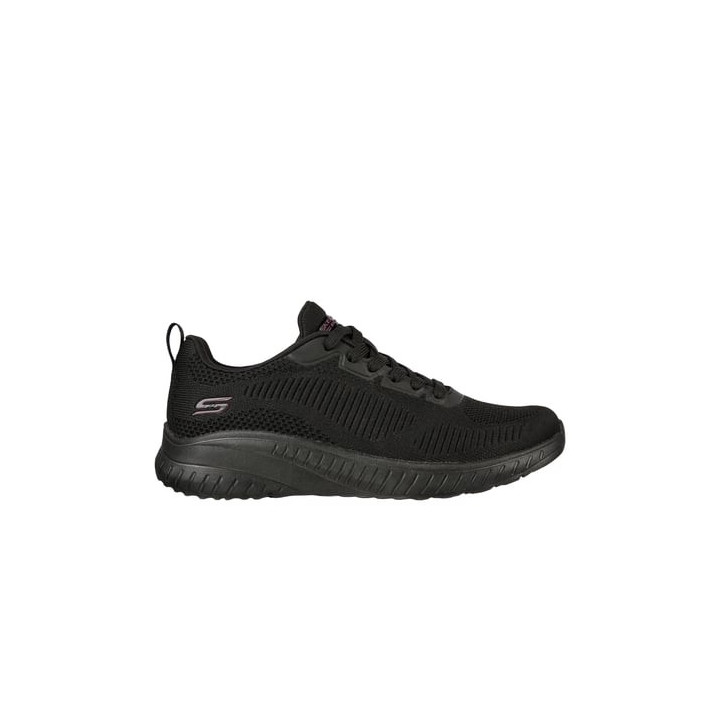 Basket Skechers 117209 BBK femme noire mémoire de forme