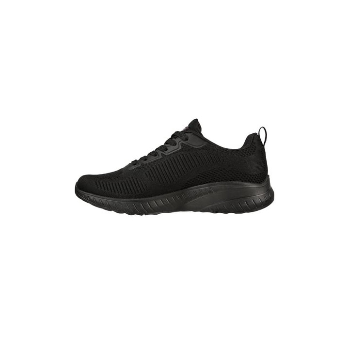 Basket Skechers 117209 BBK femme noire mémoire de forme