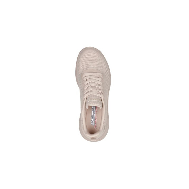 Basket Skechers 117209 NUDE femme beige mémoire de forme