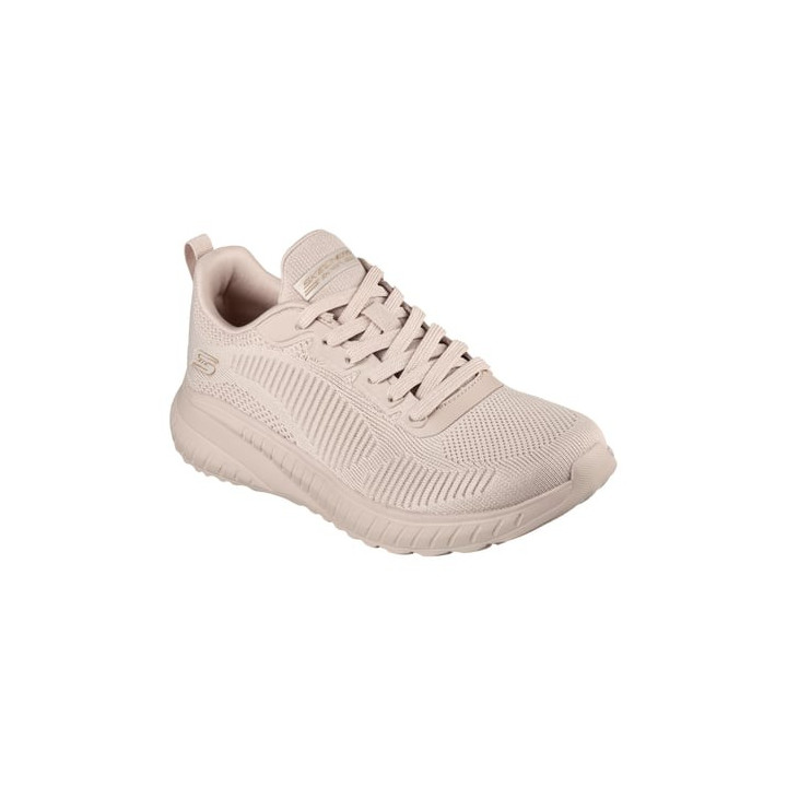 Basket Skechers 117209 NUDE femme beige mémoire de forme