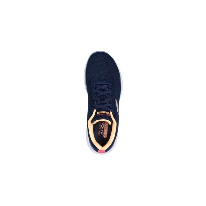 Basket Skechers 150200 NVMT femme bleu mémoire de forme