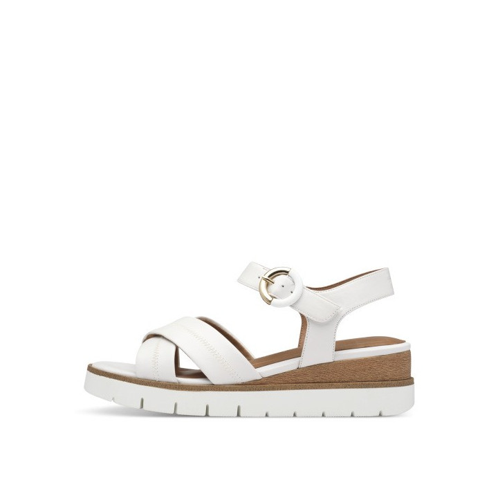 Sandale Tamaris 28202 White leather