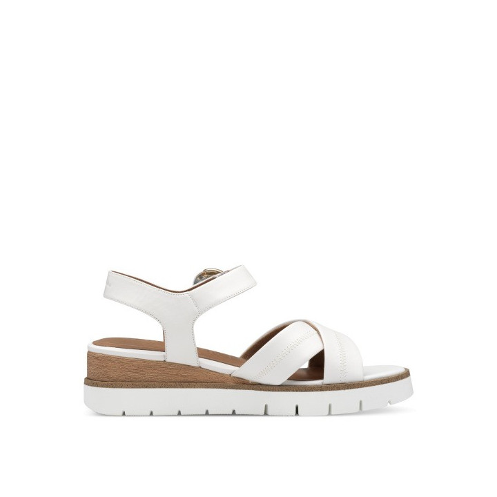 Sandale Tamaris 28202 White leather