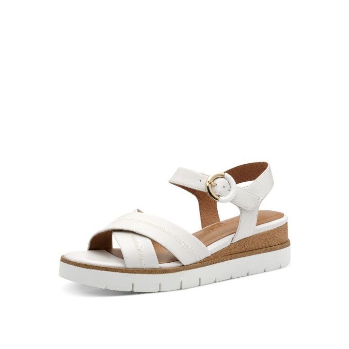 Sandale Tamaris 28202 White leather