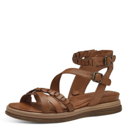Sandale femme Tamaris 28210 Cognac cuir marron