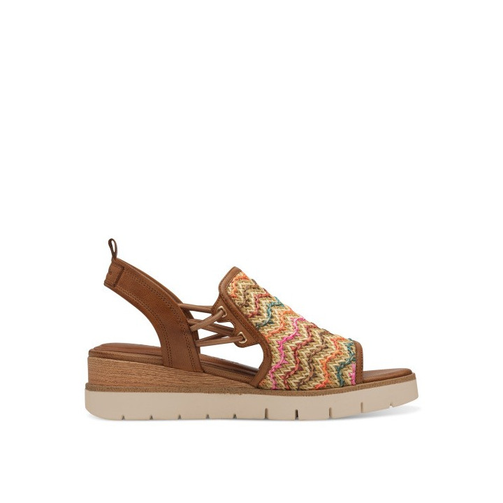 Sandale Tamaris femme 28240 Multicolore en cuir