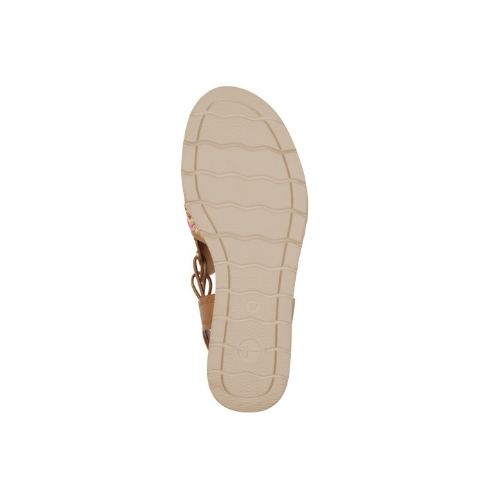 Sandale Tamaris femme 28240 Multicolore en cuir