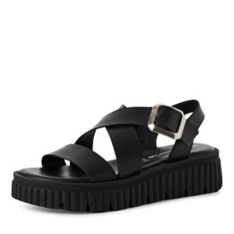 Sandale Tamaris femme 28705 Black noire en cuir