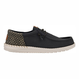 Mocassin Homme Hey Dude Wally funk block print black