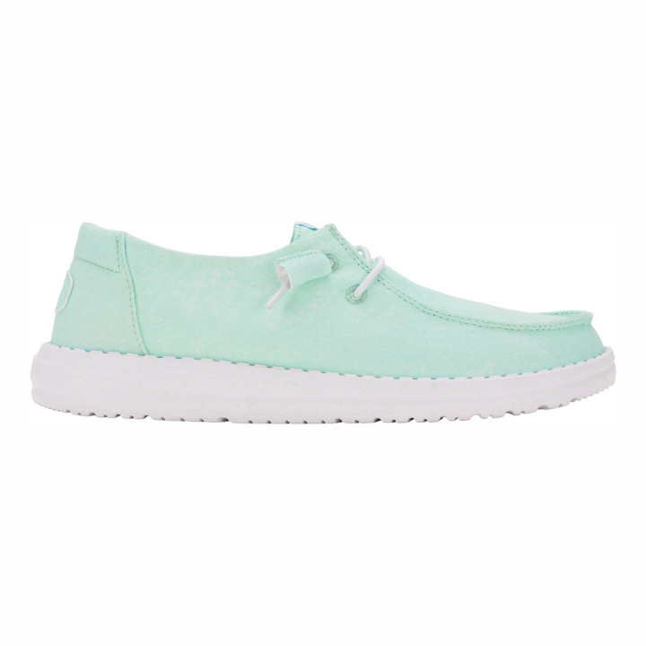 Hey Dude Mocassin Wendy Stretch Canvas Bay Blue