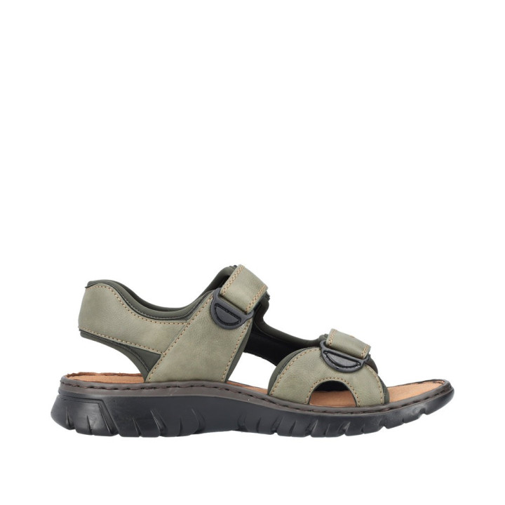 Sandale rieker homme verte 26761-54
