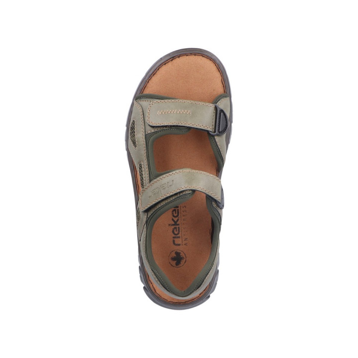 Sandale rieker homme verte 26761-54