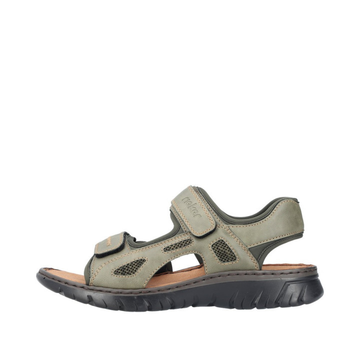 Sandale rieker homme verte 26761-54