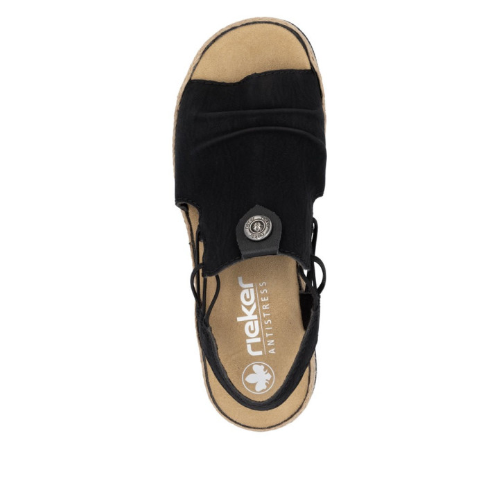 Sandale Femme Rieker avec une semelle moelleuse V7972-00