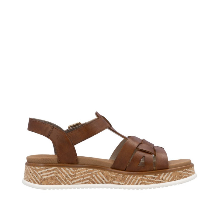 Sandale Rieker W0853-24 marron