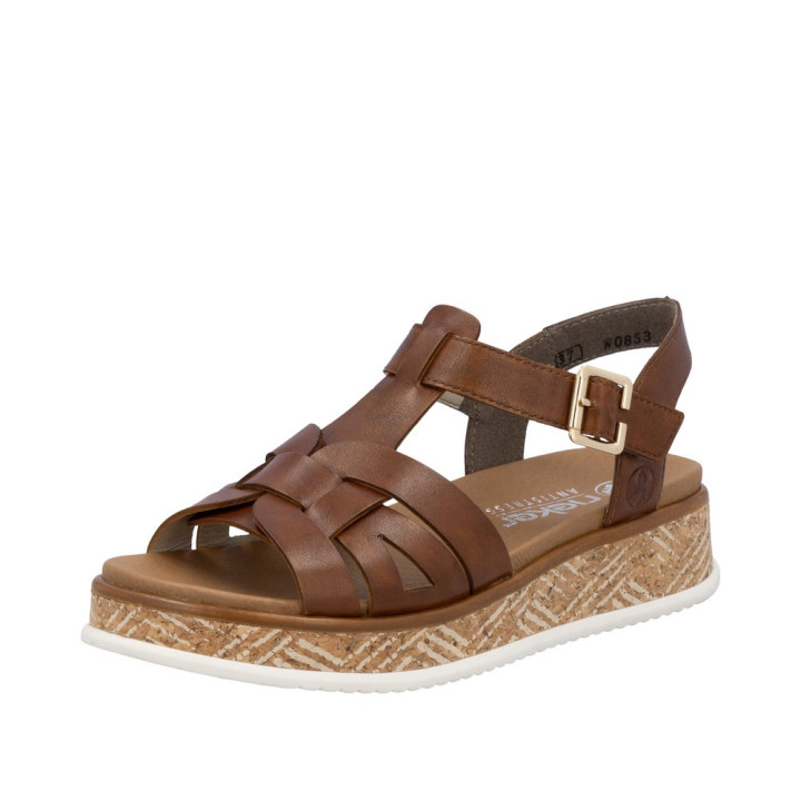 Sandale Rieker W0853-24 marron