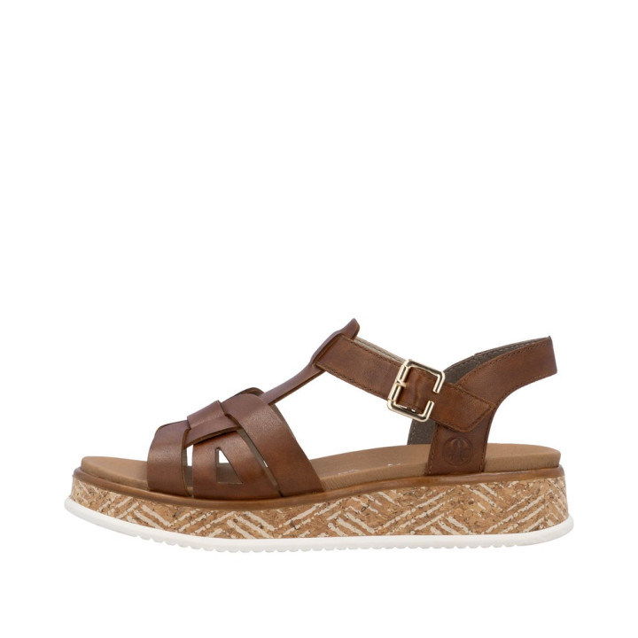 Sandale Rieker W0853-24 marron