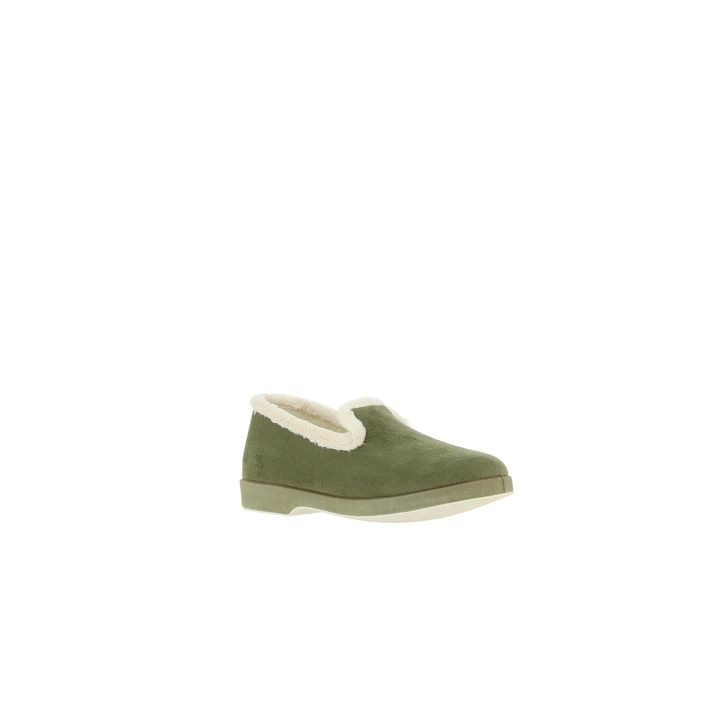 Chausson charentaise en kaki, Maison de l'Espadrille