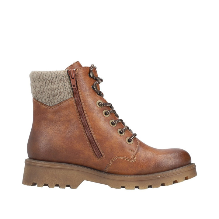 Bottine femme marron, RIEKER 73220-24
