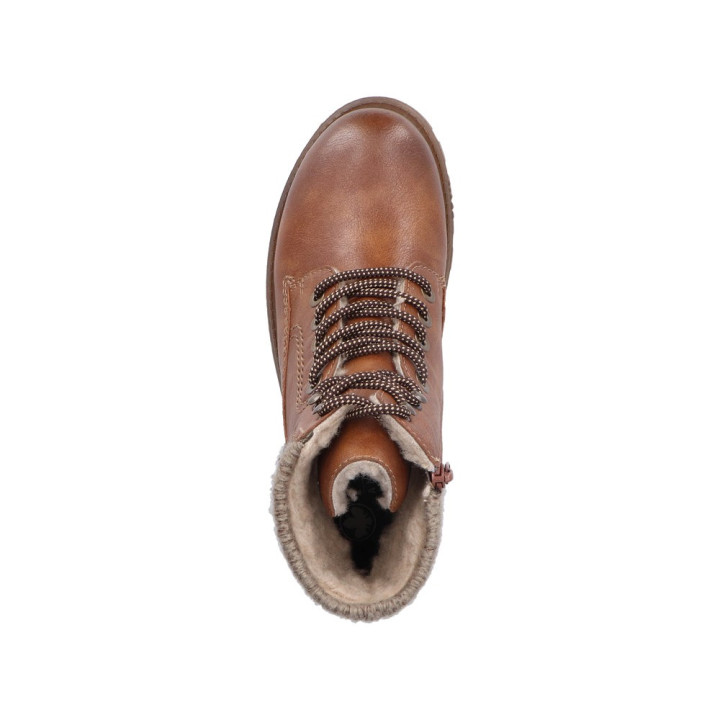 Bottine femme marron, RIEKER 73220-24