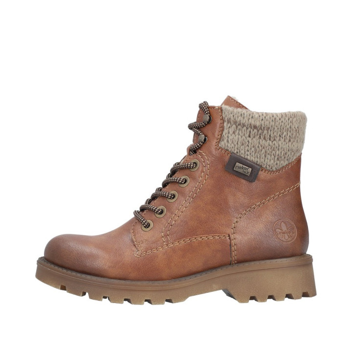 Bottine femme marron, RIEKER 73220-24