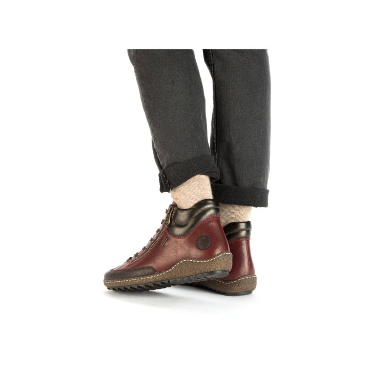 Bottine rouge RIEKER L7500-35