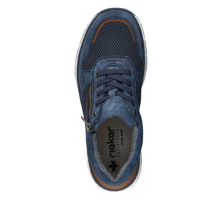 Basket rieker homme B9009-14 grande largeur