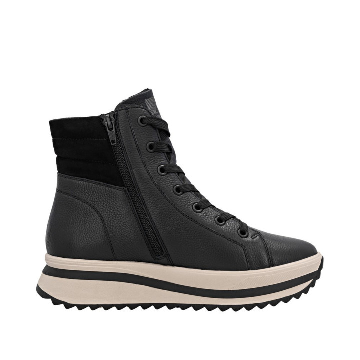 Bottine noir W3870-00 Rieker