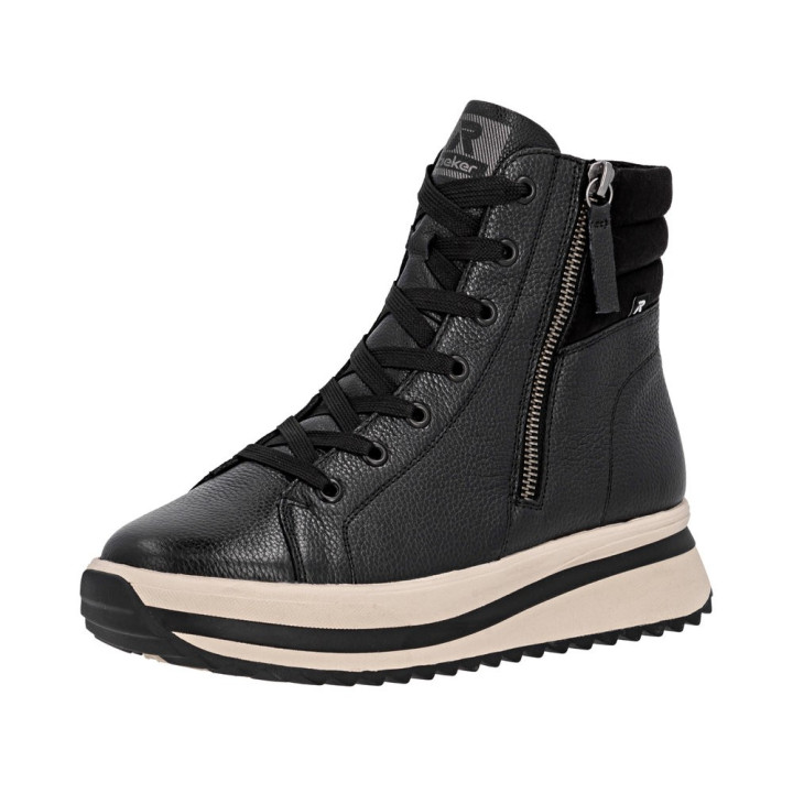 Bottine noir W3870-00 Rieker