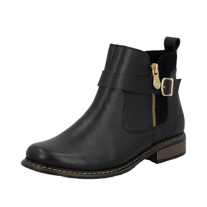 Bottine cuir RIEKER Z4959-00