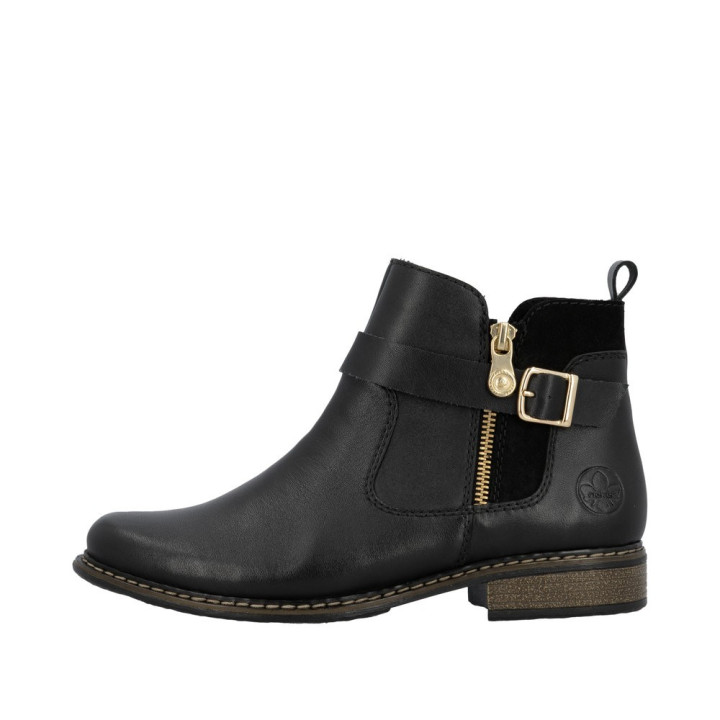 Bottine cuir RIEKER Z4959-00