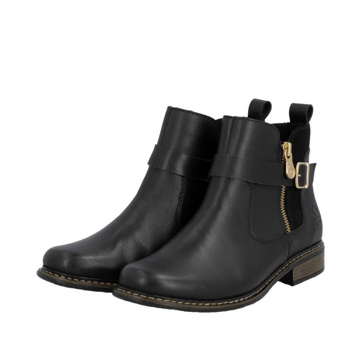 Bottine cuir RIEKER Z4959-00