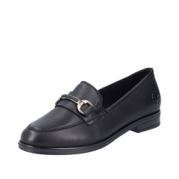 Mocassin femme cuir RIEKER 46262-01