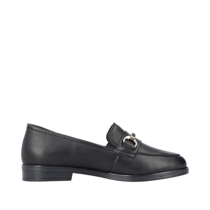 Mocassin femme cuir RIEKER 46262-01
