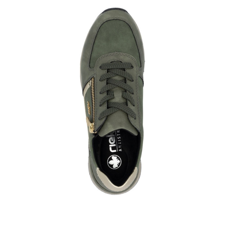 Basket femme kaki RIEKER 58902-54