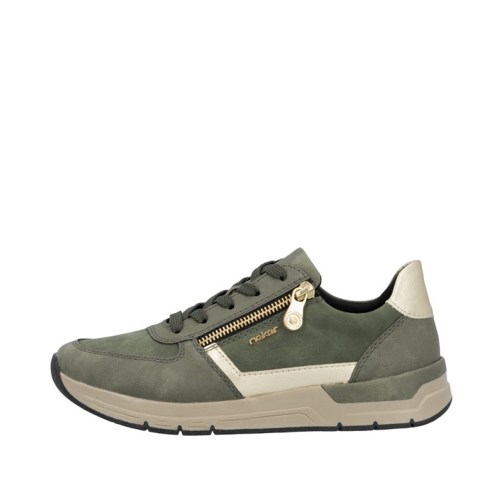 Basket femme kaki RIEKER 58902-54