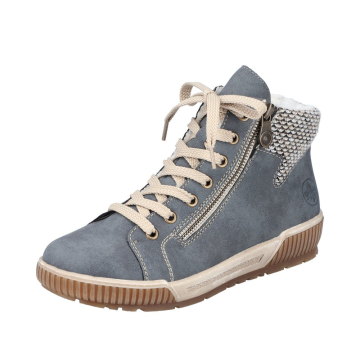 Bottine bleu Rieker