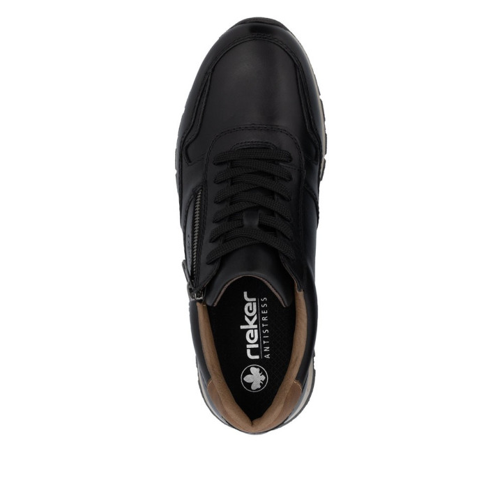 Basket en cuir homme RIEKER B0504-00