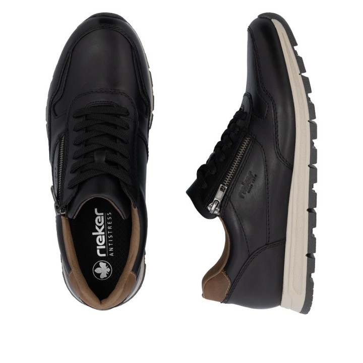 Basket en cuir homme RIEKER B0504-00