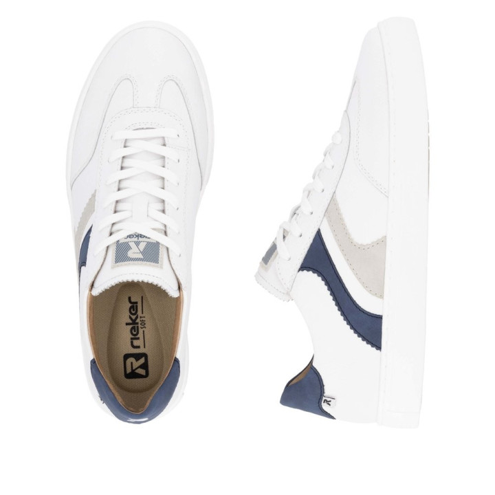 Basket rieker homme blanche U0708-80