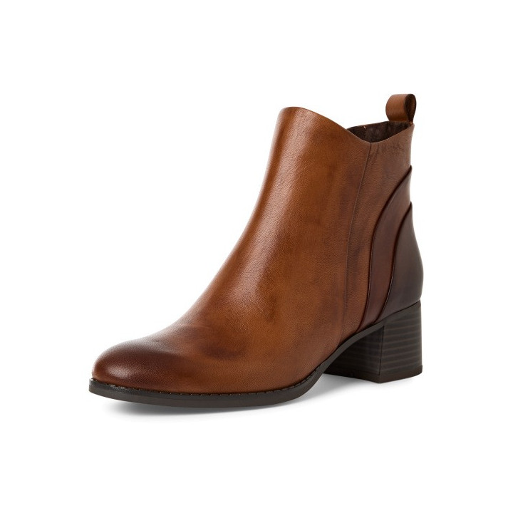 Bottine MARCO TOZZI 25348 COGNAC COMB