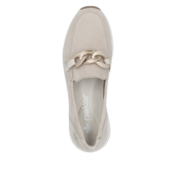 Mocassin beige Rieker